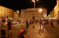 Piazza del Popolo, Pesaro, Italy